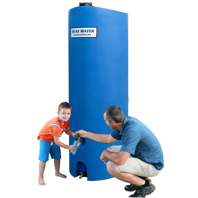 gallon water storage container